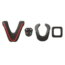 Neck brace components