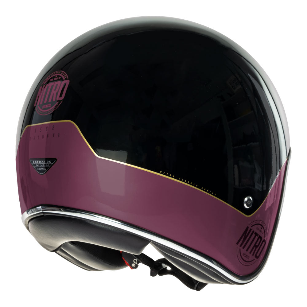 NITRO X582 TRIBUTE BLACK/CANDY RED
