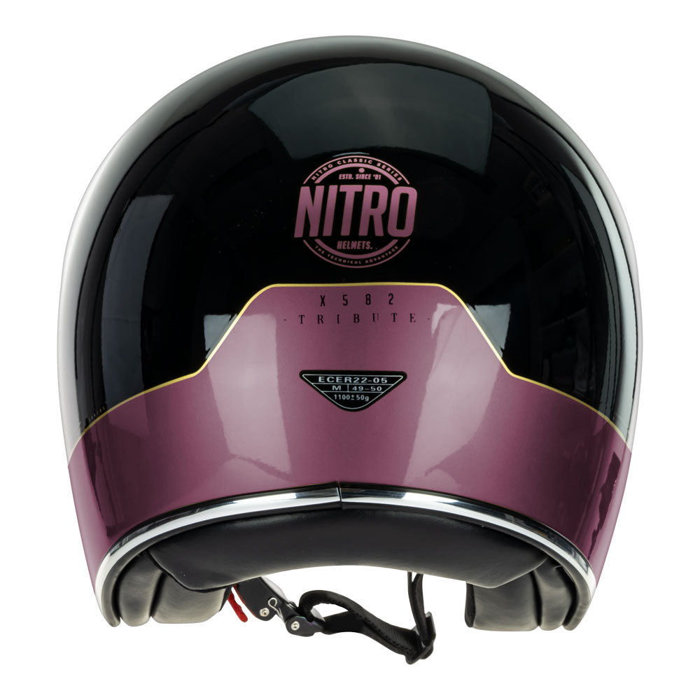 NITRO X582 TRIBUTE BLACK/CANDY RED