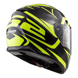 LS2 FF320 Stream Evo Jink Helmet - Matte Black / Hi-Vis Yellow