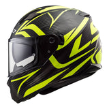 LS2 FF320 Stream Evo Jink Helmet - Matte Black / Hi-Vis Yellow