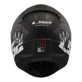 LS2 FF353 Rapid II Claw Helmets - Black 06
